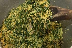 Receita de Farofa com Orá-pro-nóbis