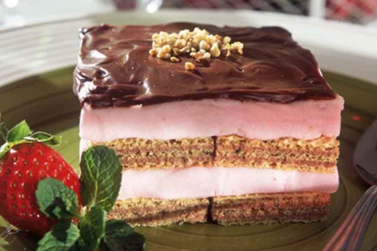 Receita de Pavê de Sorvete com Bolacha Wafer 1 Receita de Pavê de Sorvete com Bolacha Wafer