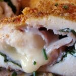Filé de Peito de Frango Assado Recheado