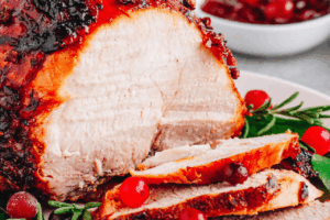 Pernil Assado ao Molho de Chimichurri