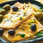 Peixe com Molho de Azeitonas