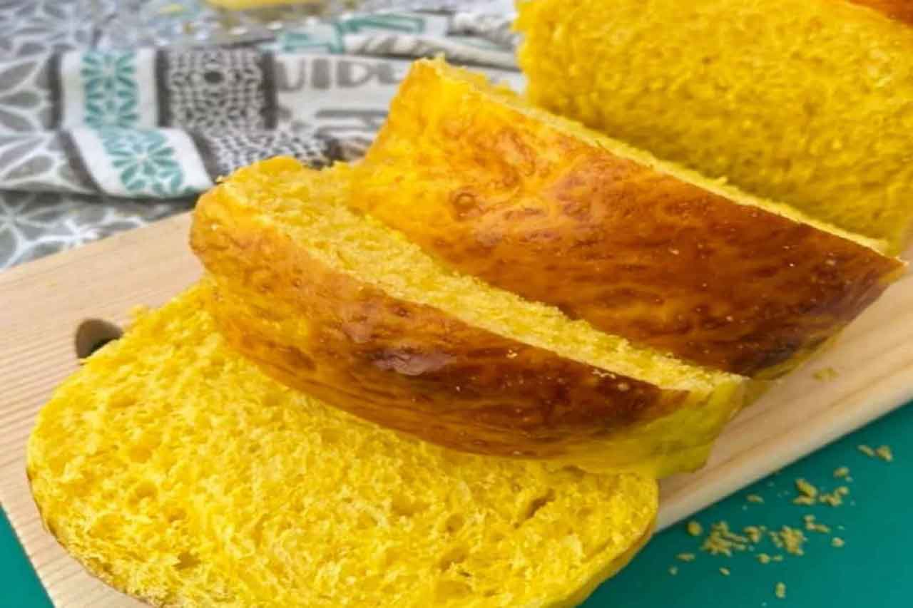 Receita de Pão Doce de Abóbora 1 Receita de Pão Doce de Abóbora