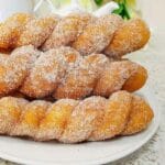 Receita de Rosquinha Torcida de Algodão
