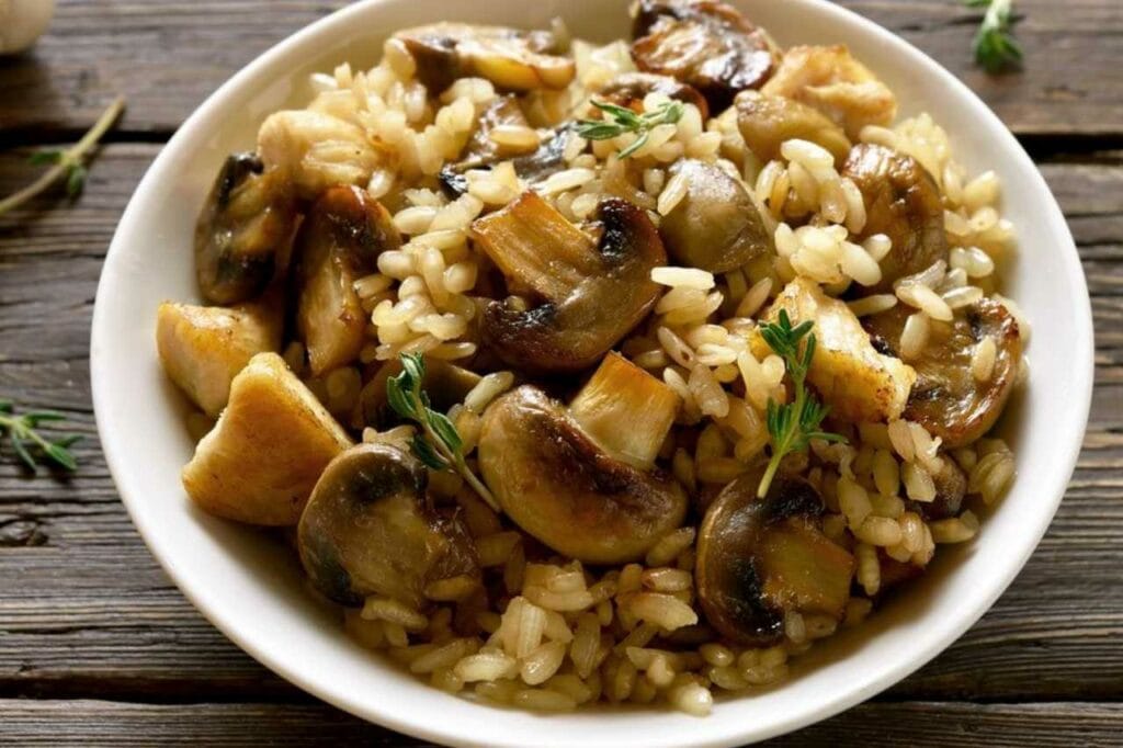 Risoto de Cogumelos com Toque de Ervas 1 Risoto de Cogumelos com Toque de Ervas