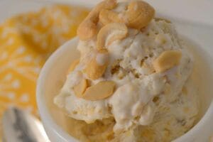 Sorvete de limão crocante