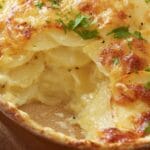 Batata Gratinada com Calabresa