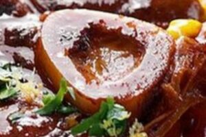 Delicioso Ossobuco com Molho de Ameixa da Ana Maria Braga