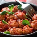 Almôndegas Irresistíveis com Molho de Tomate