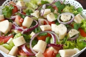 Como Fazer Salada de Atum com Palmito