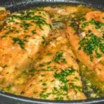 Filé de tilápia cremoso ao forno