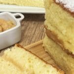 Pão de Ló com Doce de Leite