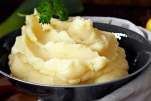 Purê de Batata com Margarina Doriana