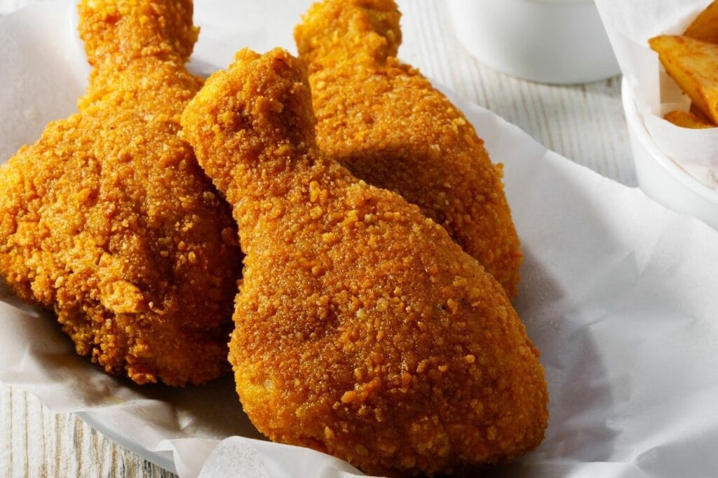 Receita de Coxa de Frango Empanada 1 Receita de Coxa de Frango Empanada