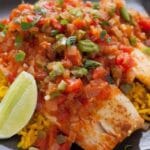Receita de Peixe Mexicano