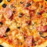 Receita de pizza de liquidificador