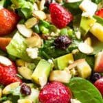 Salada colorida com frutas