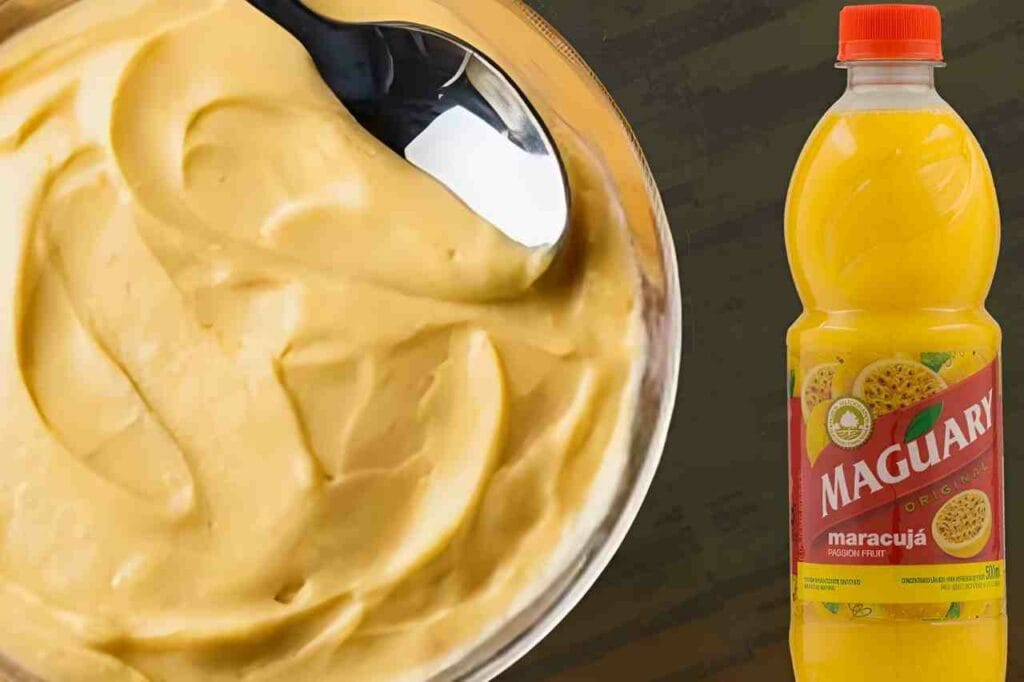 Mousse de Maracujá com Suco Concentrado Maguary