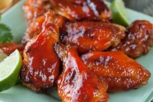 Petisco de Frango com Molho Barbecue
