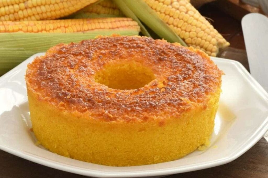Bolo de Milho com Coco