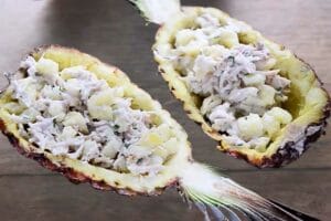 Salada de Frango com Abacaxi