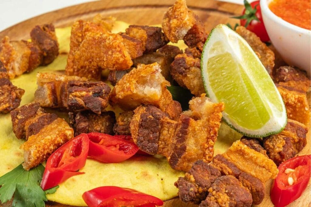 Torresmo na Air Fryer