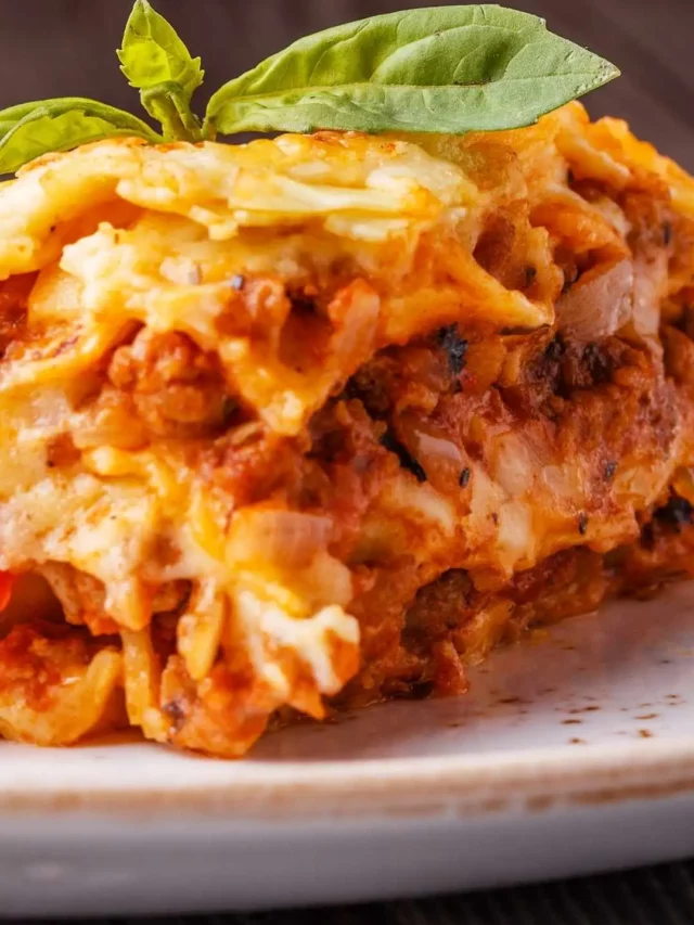 Receita de Lasanha de Carne Moída