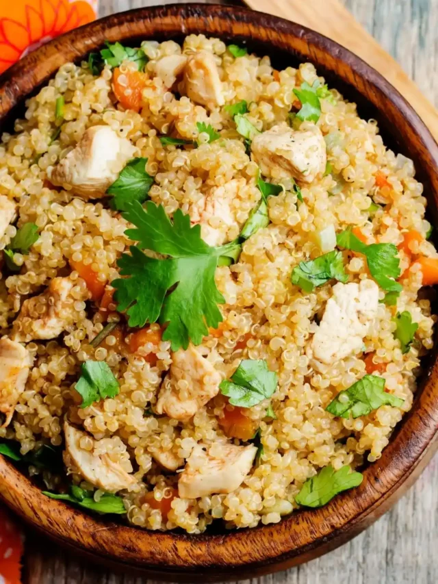 Salada de Frango com Quinoa