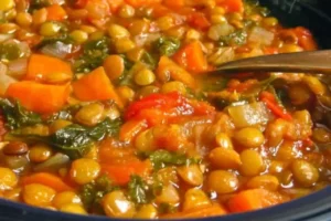 Deliciosa Sopa De Lentilha Com Legumes