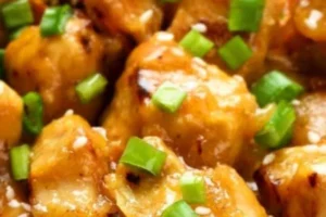 Delicioso Filé De Frango Com Molho De Mel