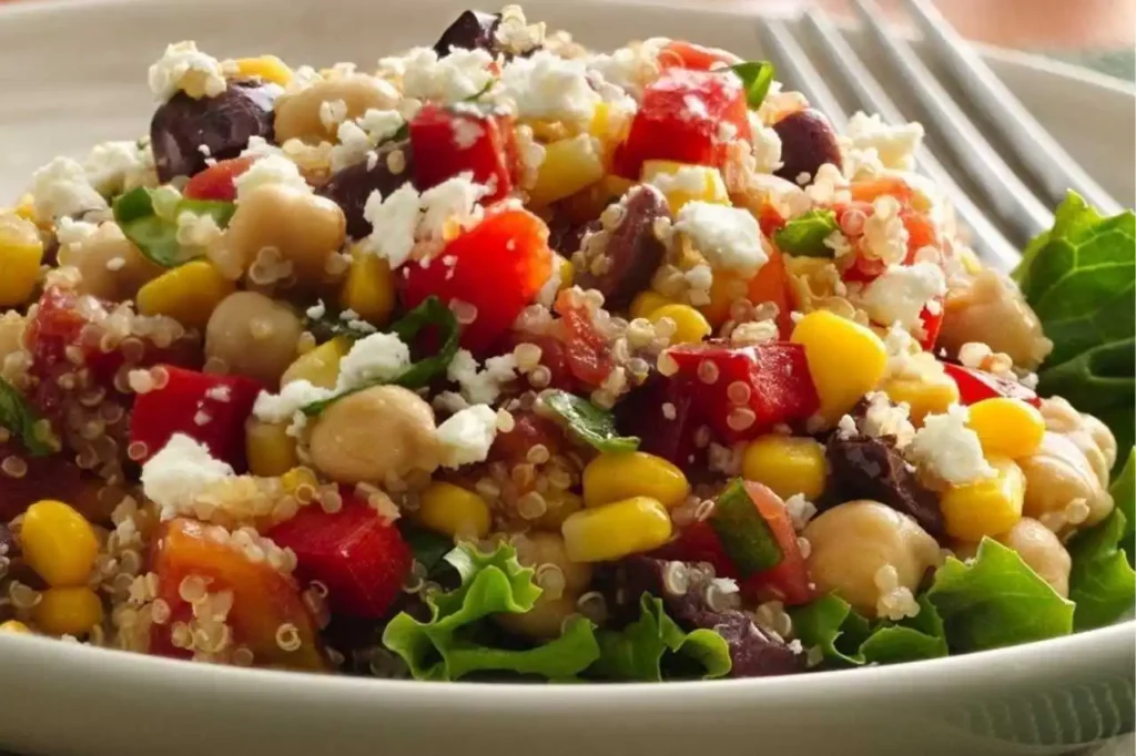 Salada de Quinoa com Legumes