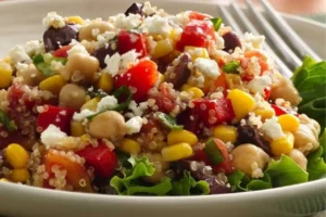 Salada de Quinoa com Legumes