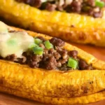 Banana da Terra Recheada