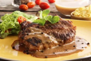 Bife ao Molho Cremoso