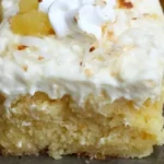 Bolo gelado de abacaxi