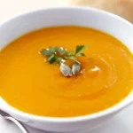 Sopa de Abóbora com Gengibre