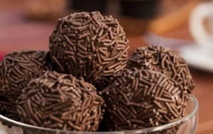 Brigadeiro de whey protein