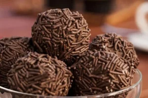 Brigadeiro de whey protein