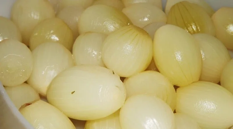 Cebola em conserva