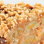 Cuca de banana vegana