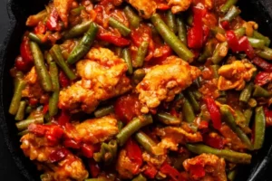 Frango com Quiabo e Tomate