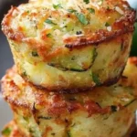 Muffins de Batata e Abobrinha com Parmesão