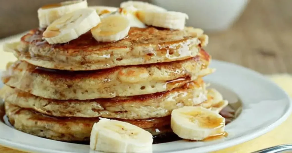 Receita Panqueca de Banana Fit