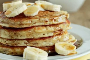 Receita Panqueca de Banana Fit