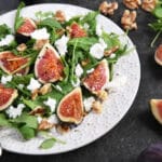 Salada de Figo Grelhado e Rúcula
