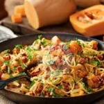 Carbonara com Abóbora Butternut