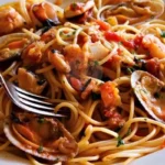 Espaguete ao Frutos do Mar