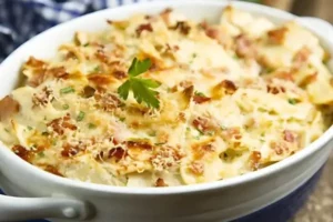 Receita de Frango Desfiado Cremoso Fit