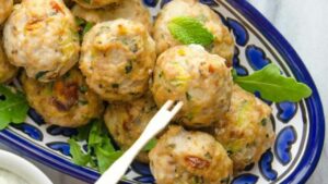 Almôndegas de abobrinha