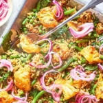 Arroz Pilaf de Couve-Flor Assada