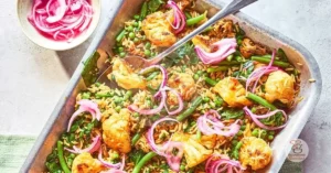 Arroz Pilaf de Couve-Flor Assada